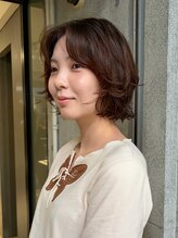 ネロ ヘアアンドライフストア 渋谷(NERO HAIR AND LIFESTORE)&nbsp;【倉田真希】ニュアンスパーマ　ボブパーマ　カーテンバング