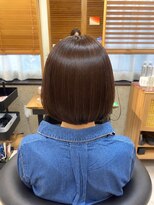 ヘアリゾート粋 トゥジュ 池袋東口店(tujuh) ショートボブ/透明感/ナチュラルブラウン