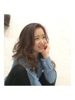 ヘアーチェリーコーク ランプ(HAIR CHERRY COKE Lamp)&nbsp;【新開】シアーベージュグラデーション