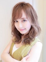 ロンドアベニール 北千住(Lond avenir)&nbsp;lond avenir本田奈穂美】ひし形シルエットの柔らかセミロング