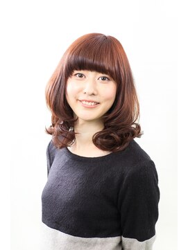 ソーホー ニューヨーク シズオカ(SOHO newyork SHIZUOKA) 大人かわいいゆるふわカールでふんわりセミディ