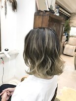 リブロ 三軒茶屋(LIBRO) 外国人風ミディ