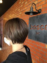 ボスコ 下北沢店(bosco)&nbsp;フォギーアッシュ夏ショート☆【gocci】