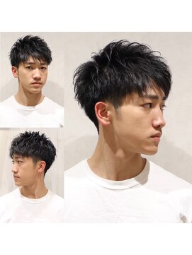 ヨシザワインク プレミアム 築地店(YOSHIZAWA Inc. PREMIUM) 王道ツーブロスタイル/カジュアル/束間セット/アップバング