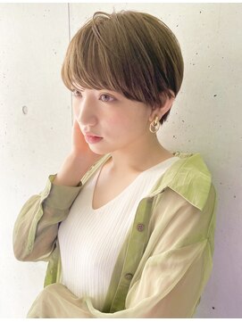 リアン(lien) 【lien.ai】大人かわいい　小顔　ハイライトカラー　ショート