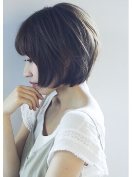 ロミー 本厚木(ROMMY.) 丸みショート/大人かわいいボブ