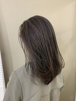 リノショアーズ ショウナン 辻堂店(RinoShores SHONAN) グレーベージュカラーダークアッシュベージュくすみカラー黒髪
