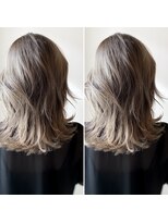 チョビー 銀座(chobii)&nbsp;チョビー銀座桜井ダブルカラー　ブリーチ　ハイライト