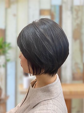 ヘアー アンアン(Hair AnAn) インスタトレンド系☆丸みショートボブ