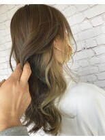 キーマン(KEYMAN)&nbsp;ミルクティーベージュのインナーカラー！