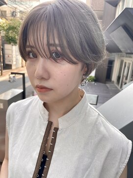 ヌード(NUDE) NUDE シースルーバング 10代20代30代 マッシュショート