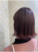 切りっぱなしボブ【細野実香】