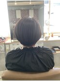 小顔補正立体カット