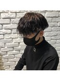 ゆるめツイストスパイラルパーマ