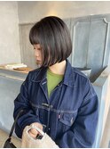 [loje]暗髪ミニボブ