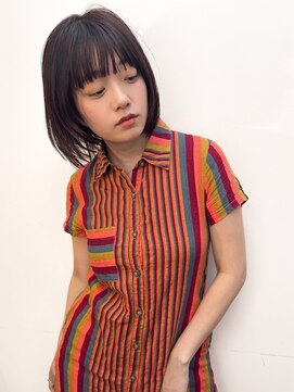 トレス(TRESS) ボブ/お顔周りレイヤー/前髪アリ/ナチュラルストレート