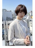 マッシュショート/丸みショート