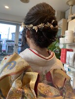 カットハウス美人館 成人式*セット