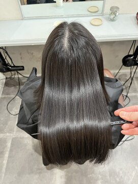 アンダーバーホワイト 広島 本通店(_WHITE) 髪質改善カラー