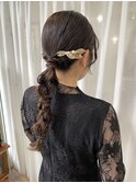 【fioフィオ】お呼ばれタイトへア