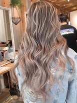 リード バイ ラグーン(LEAD by LAGOON)&nbsp;イヤリングカラーハイライトインナーカラーバレイヤージュ