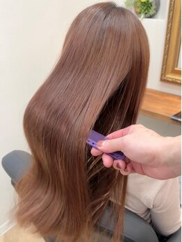 アステリア(asteria)の写真/ハイダメージでお悩みの方必見！選べるトリートメント＋ケアプロで憧れのダメージレスなうる艶髪へ♪