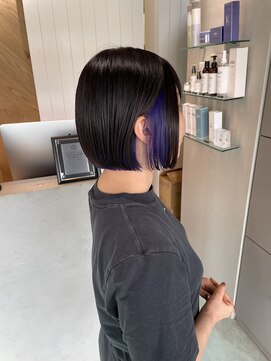 エイト 沖縄豊崎店(EIGHT toyosaki) 【EIGHT 豊崎】お客様スタイル_インナーブルバイオレット