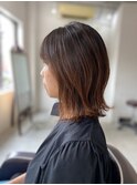 大人可愛い20代30代40代◎セミディカール毛先カール
