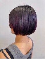 イーストハムヘッドショップ(EAST HAM head shop) ショートボブ/パープルカラー