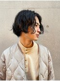 【若松 詩季】MEN’S HAIR/ニュアンスパーマ/ボブ
