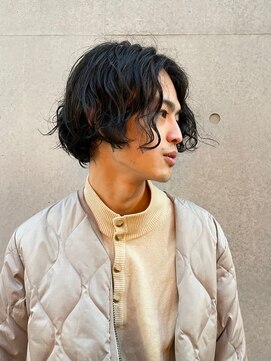 テテコケット(tete coquette) 【若松 詩季】MEN’S HAIR/ニュアンスパーマ/ボブ