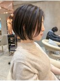 イメチェン前髪こなれミディショート髪質改善【工藤昴】錦糸町