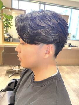 ハレ ヘアサロン(Hale hair salon) 【Hale】ダークアッシュ/ニュアンスパーマNo1335韓国マッシュ