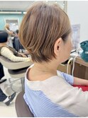 短くても大丈夫！ショートの柔らかい縮毛矯正