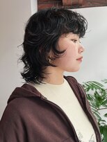 ドットプラス リム(Dot+LIM) （stylist高橋）ウルフパーマスタイル