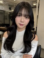 アビー(ABBEY3)&nbsp;レイヤーカットミディアムレイヤー顔周りレイヤーロングレイヤー