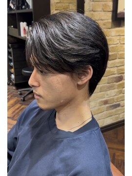 モナン 新宿(Monan) 曲がる縮毛矯正 毛流れセンターパート