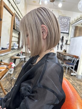 ラウラアンドロー(LAURA&RO) ミルクティーベージュダブルカラーインナーカラーケアブリーチ