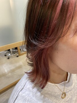 インナー×ピンク