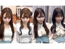 【前髪/前髪カット/顔周り/エクステ /原宿 /表参道 】