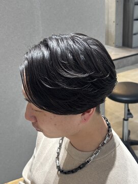 ブルニール 心斎橋(BLEUNIR) ニュアンス　センターパート