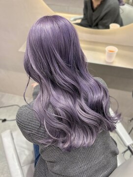 ソル ジングウマエ(SOL JINGUMAE) mayu//くすみブルーラベンダーアッシュパープルグレージュ