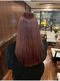 【髪質改善、ナチュラルブラウン】河原町/四条/縮毛矯正/艶髪
