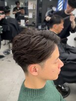 グルーマーズトウキョウ(GROOMER/S TOKYO)&nbsp;ラフカール/men's/メンズ/刈り上げセンターパート/神保町