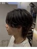 【メンズ☆】カット+フェザーパーマ+コタTR ¥14,300→¥13,585
