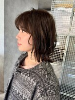 クス(KUsU)&nbsp;くびれミディ/くびれレイヤー/ひし形レイヤーボブ