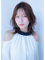 エニー 栄(Any) 黄金比で小顔に見せる☆外はねミディアム