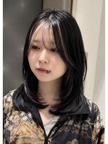 ロンドシェリ 仙台(Lond Cheri)&nbsp;レイヤーカットインナーカラーハッシュカット髪質改善仙台