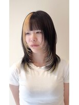 シエル ドゥ サワ(ciel de SAWA) インナーカラー×レイヤーカット×髪質改善×ミディアム
