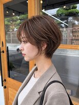 アンド 夙川(AND) 西宮/夙川/クールショート/ブラウンベージュ/大人ショート☆